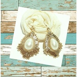 Chandelier Pearl Earrings
